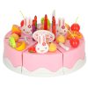 Születésnapi torta vágható játék, 75 db rózsaszín