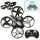 JJRC H36 mini 2.4GHz 4CH 6 tengelyes RC drón, fekete