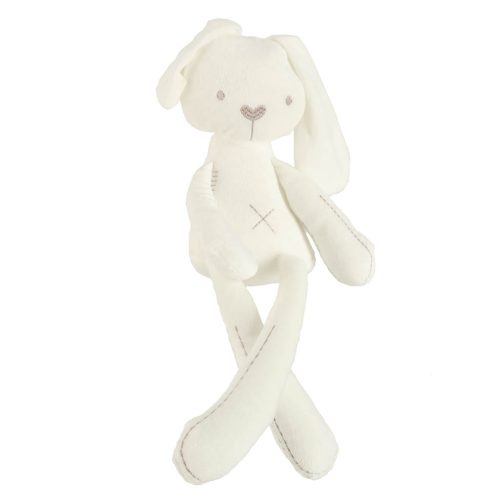 Plüss nyuszi kabala 49cm, fehér