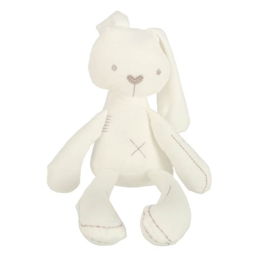 Plüss nyuszi kabala 49cm, fehér