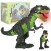 T-REX dinoszaurusz sétál, üvölt