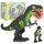 T-REX dinoszaurusz sétál, üvölt