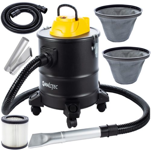 Maltec TurboVac ML1800-ASH kandallóporszívó – 18L, 1800W, HEPA szűrővel