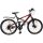 MalTrack kerékpár MTB 26" Fekete Piros Ezüst
