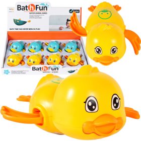 Bath Fun felhúzható úszó kiskacsa fürdőjáték 1db