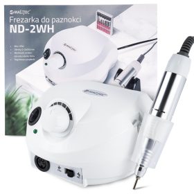   MalTec Beauty ND-2WH Professzionális Műköröm Csiszológép 65W, 35000 RPM + Csiszolófej Készlet 