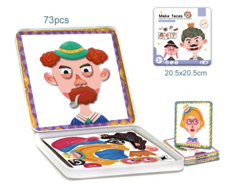 Arcfelváltós Puzzle - 73 elem, Kreatív Fejlesztő Játék