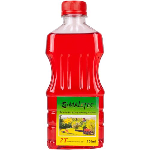 MalTec 250ml keverőolaj - Tökéletes választás láncfűrészekhez és fűkaszákhoz
