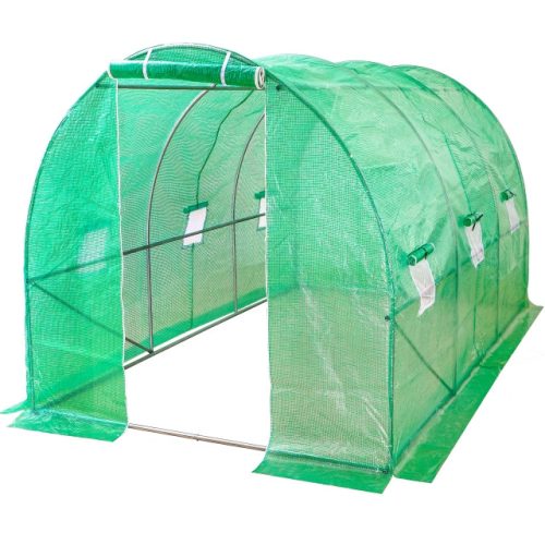Sunwaal 2,5x4x2m Fóliás Kertitunnel - tágas, UV-védelemmel