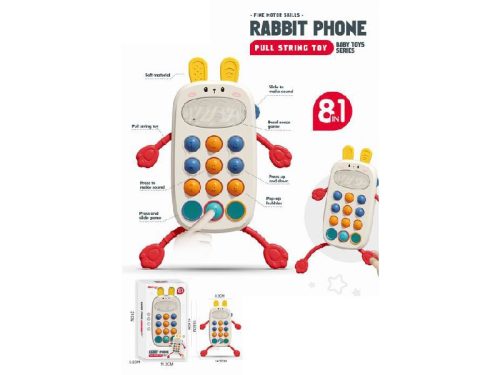 Nyuszis játék telefon babáknak