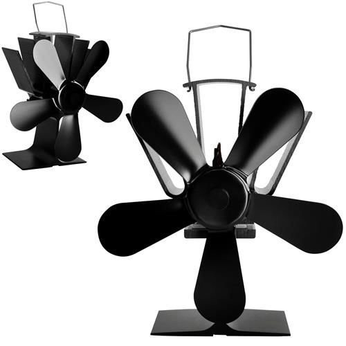 5-lapátos kandalló ventilátor