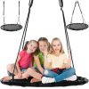 Gólyafészek hinta 100 cm - Fekete