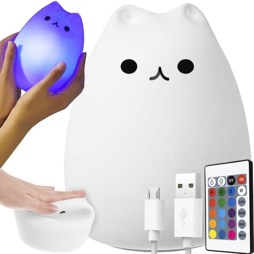 LED Éjszakai Lámpa - Cica