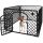 Kisállat kennel - összecsukható ketrec 90x90x60cm