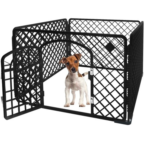 Kisállat kennel - összecsukható ketrec 90x90x60cm