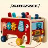 Fából készült elefánt - ütögető játék Kruzzel