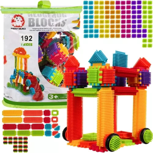 Tüskés Építőkocka készlet 192 db Kruzzel