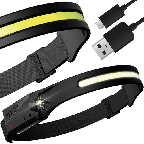 LED USB fejlámpa Trizand 21652