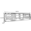 License plate frame 2 pcs Xtrobb 22048