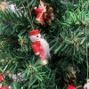 Fából készült karácsonyfa díszek - 30 db 