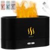 Aromaterápiás diffúzor láng hatású LED lámpával 180 ml Ruhhy 22542