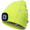 Winter hat with flashlight - yellow Trizand 22664