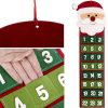 Felakasztható filc Adventi naptár 24 zsebbel Ruhhy