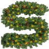 Karácsonyi girland 2,7 m LED világítással Ruhhy