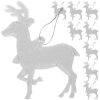 Karácsonyfa díszek - Rénszarvas 9 db - Ruhhy