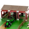 Farm szett traktorral, állatokkal - 102 db