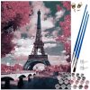 Számfestő készlet 40x50cm- Maaleo Eiffel torony