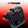 Xtrobb 22355 Bluetooth FM Transmitter/Charger
