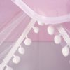 Gyerek házikó játszósátor LED fényekkel - Pink Kruzzel