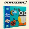 Fa állatos képkirakó puzzle - Kruzzel 