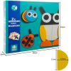 Fa állatos képkirakó puzzle - Kruzzel 