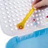 Kreatív építő játék fúróval, csavarokkal bőröndben - 260 db