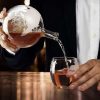 Földgömb alakú dekantáló - whisky készlet Malatec