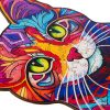 Fa kirakó puzzle játék -  Macska Kruzzel