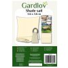 Napvitorla 3.6x3.6 m - Bézs Gardlov 23165