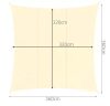 Napvitorla 3.6x3.6 m - Bézs Gardlov 23165