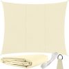 Napvitorla 4x3m - beige Gardlov 