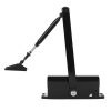 Fekete ajtó automata behúzó 40-60 kg Malatec