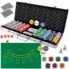 Poker táska  - 500 zsetonos készlet bőröndben