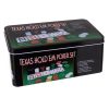 Texas Holdem póker zseton készlet kártyával 