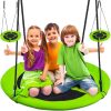 Gólyafészek hinta 100 cm zöld-fekete 23514