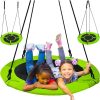 Gólyafészek hinta 120 cm zöld-fekete 23515