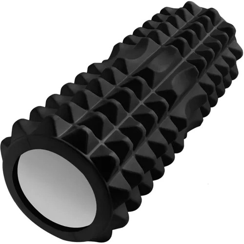 Jóga roller masszírozó henger - fekete 
