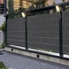 Betekintégátló kerítésszalag 19 cm x 35 m 630g/m2 antracit 23703