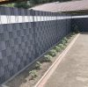 Betekintésgátló kerítésszalag 19 cm x 26 m 700g/m2 antracit 23909