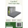 Kerítésszalag kapcsok 20 db - szürke 23710